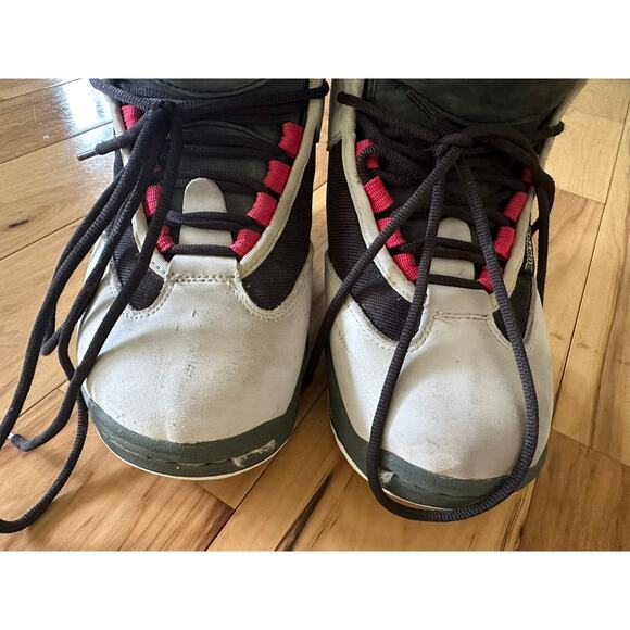 90’s Vintage Burton Freestyle Snowboard Boots Men's size 9 Gray and White - Picture 3 of 10